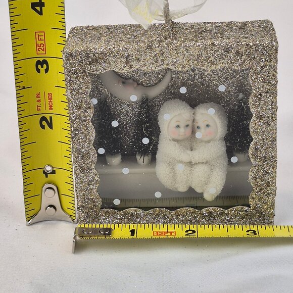 Dept 56 Snow Babies Dream Glitter Shadow Box Ornament - Picture 14 of 16